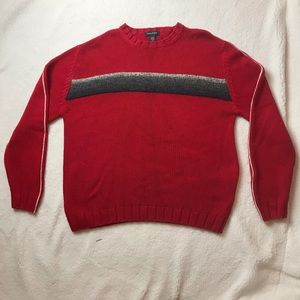 Nautica Crewneck Sweater Red size medium